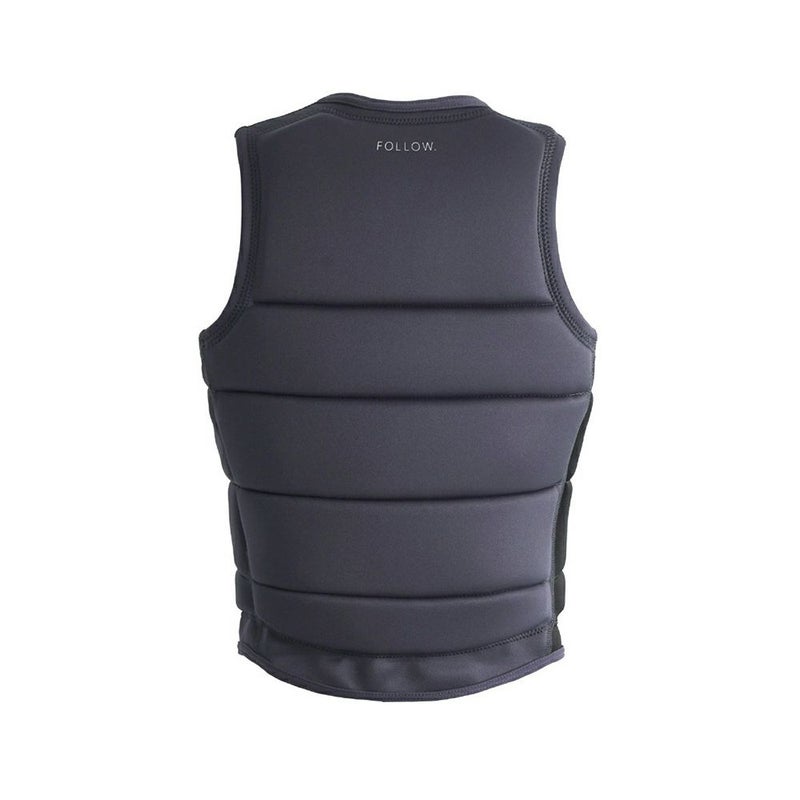 FollowのCorp Ladies（黒）レディースインパクトベストの背面