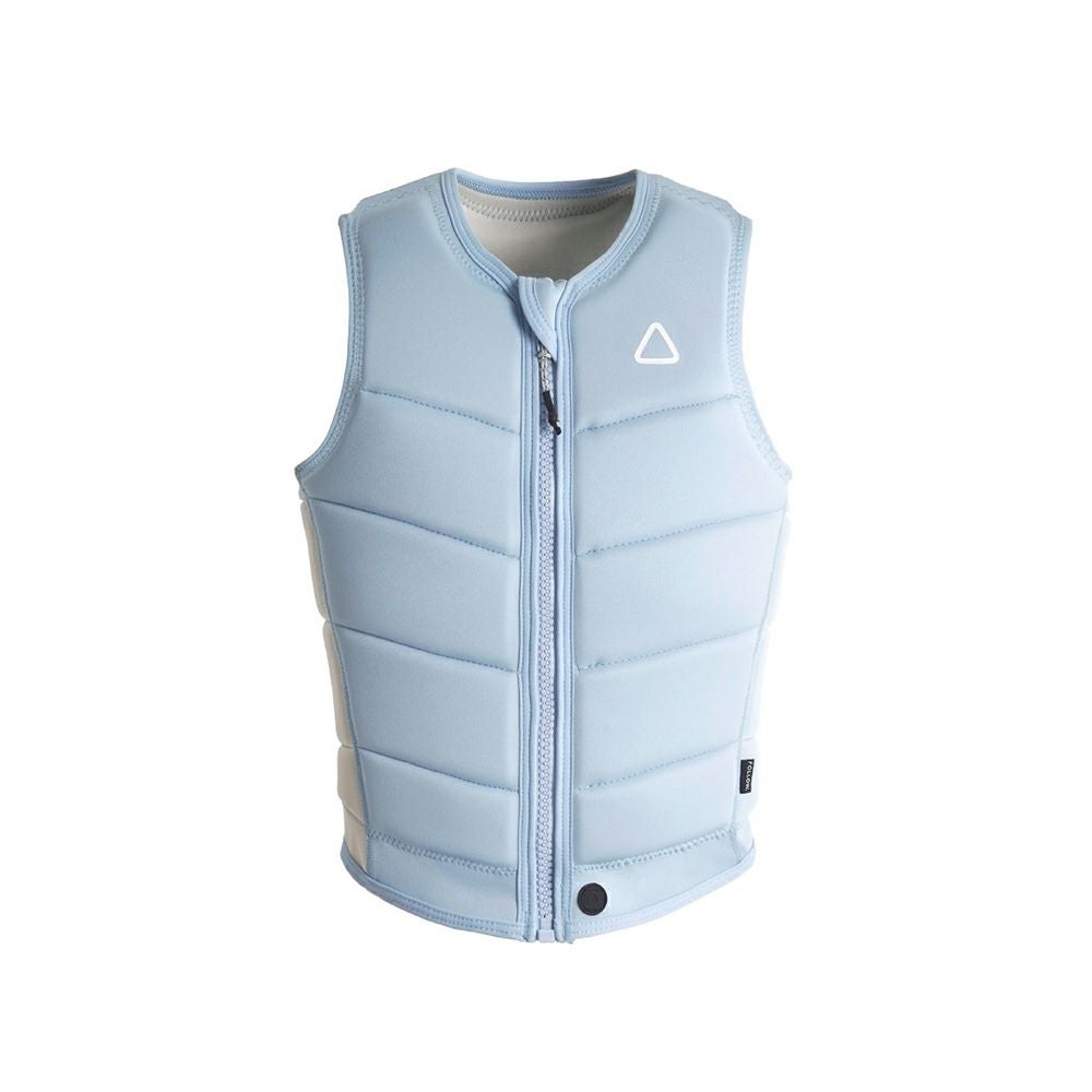 FollowのCorp Ladies（水色）レディースインパクトベストの正面