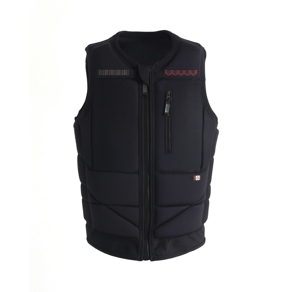 FollowのCapiva（黒）インパクトベストの正面