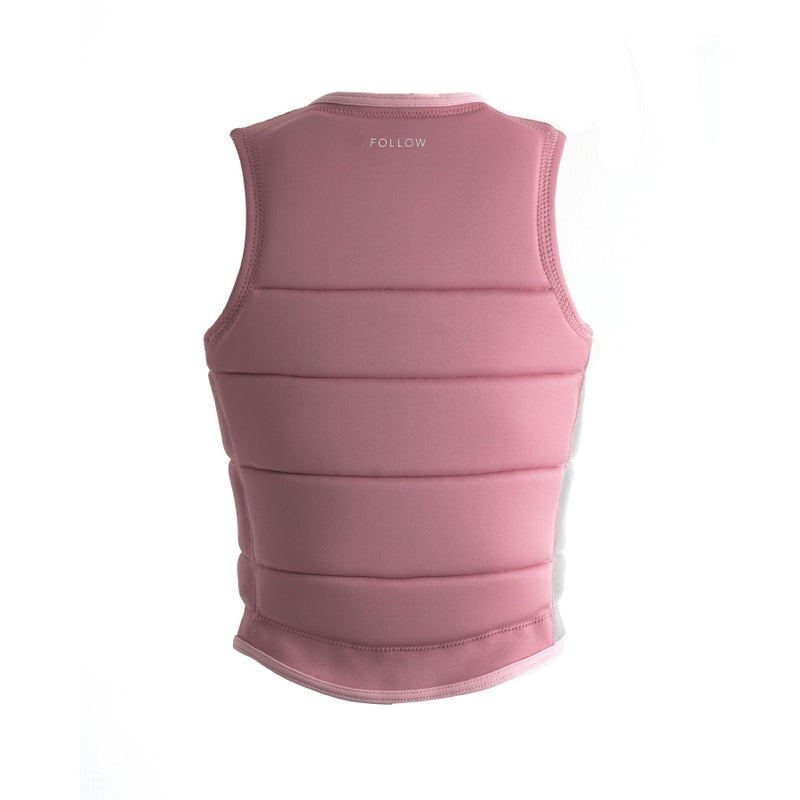 FollowのCorp Ladies （ピンク）レディースインパクトベストの背面