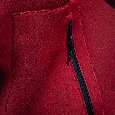  Followのボートコート　Corp Neo (Dirty Red)　フード紐