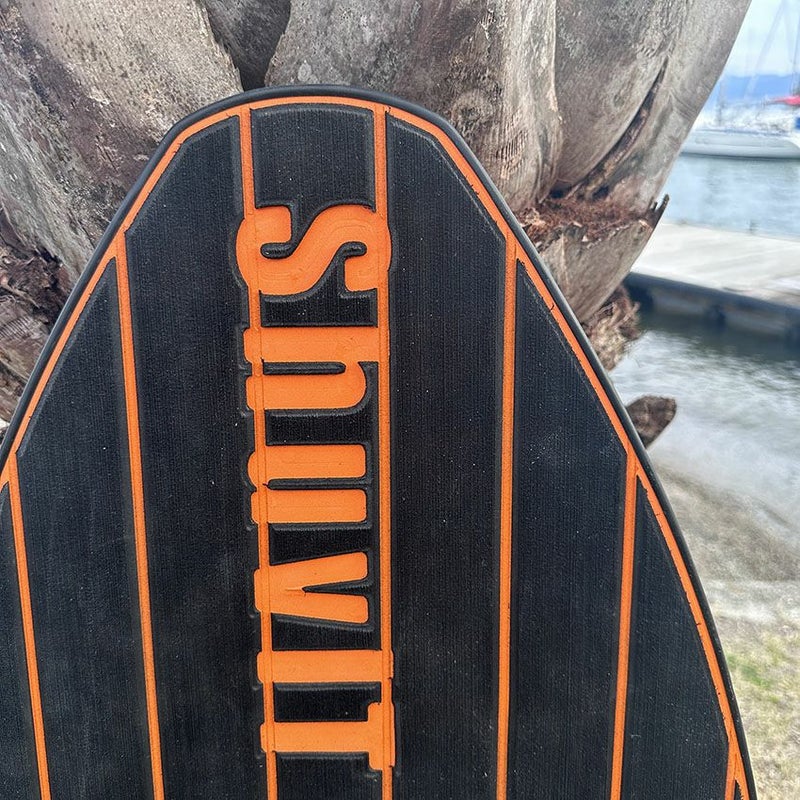 陸トレーニング用　ShuvIT Boardの表　ノーズ部分のアップ