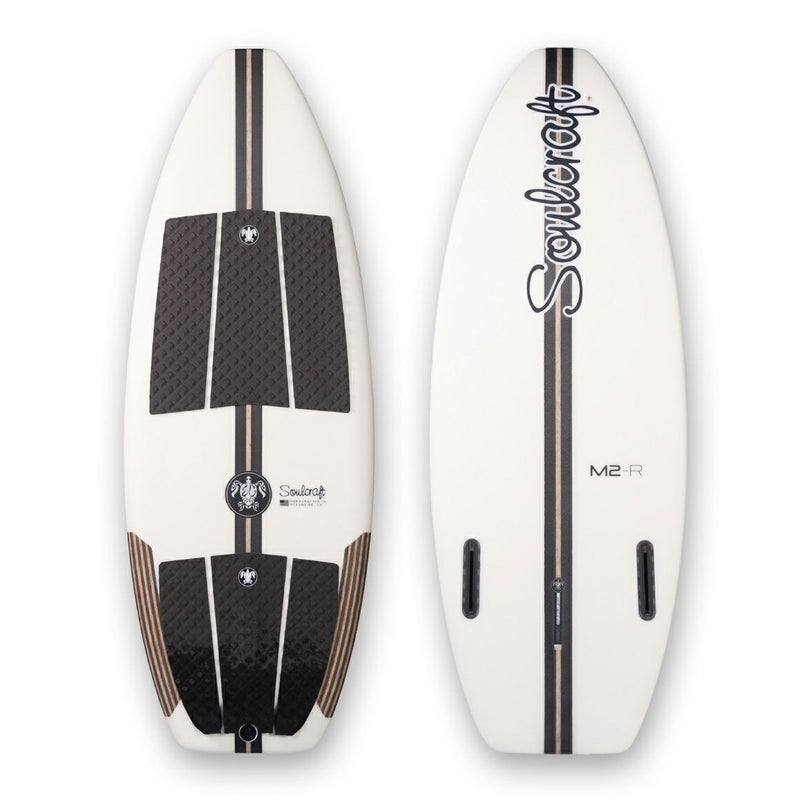  Soulcraftのウェイクサーフボード　M2-R 2023の表と裏両方