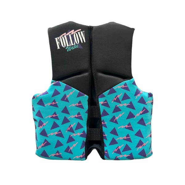 ライフジャケット GROMMY YOUTH CGA（BLACK/TEAL）