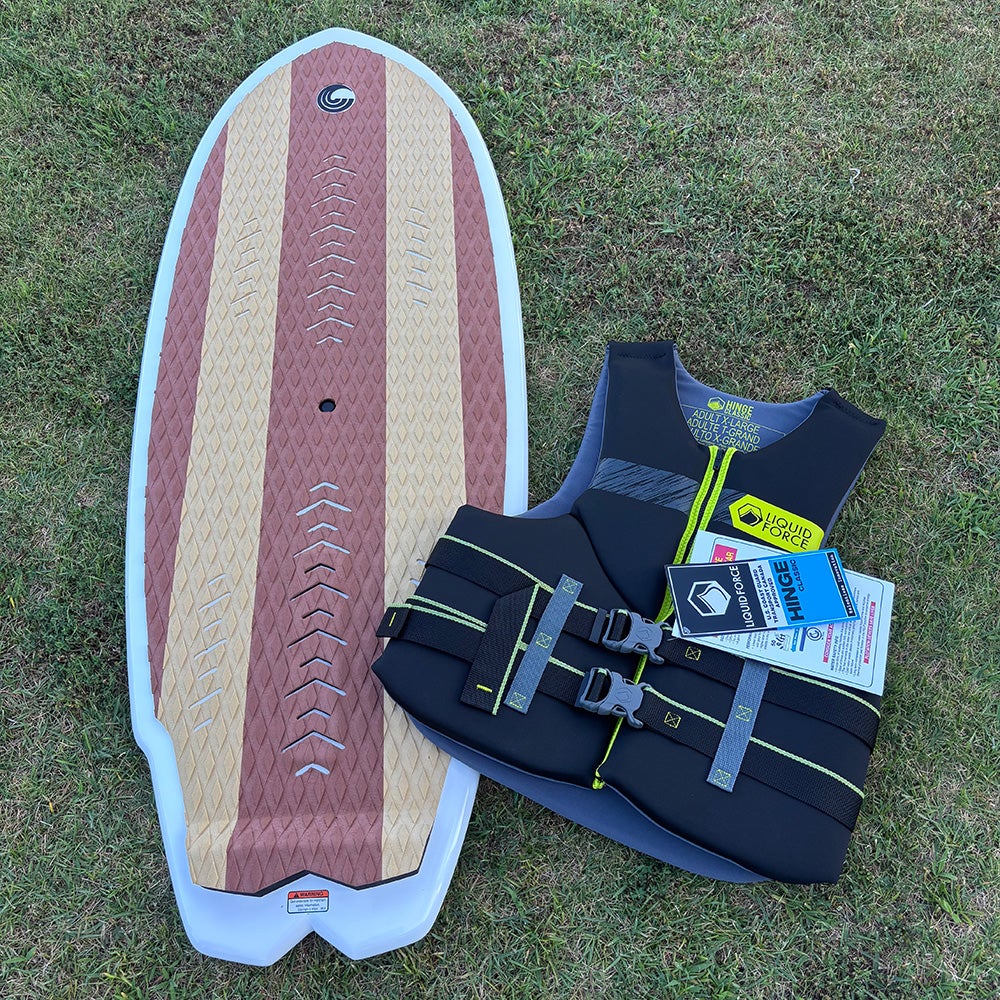 WAKESURF STARTER SETボード&ライフジャケット | WAKESTYLE CO.