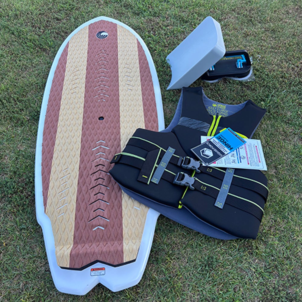 WAKESURF STARTER SETボード&ライフジャケットボード&ウェイク